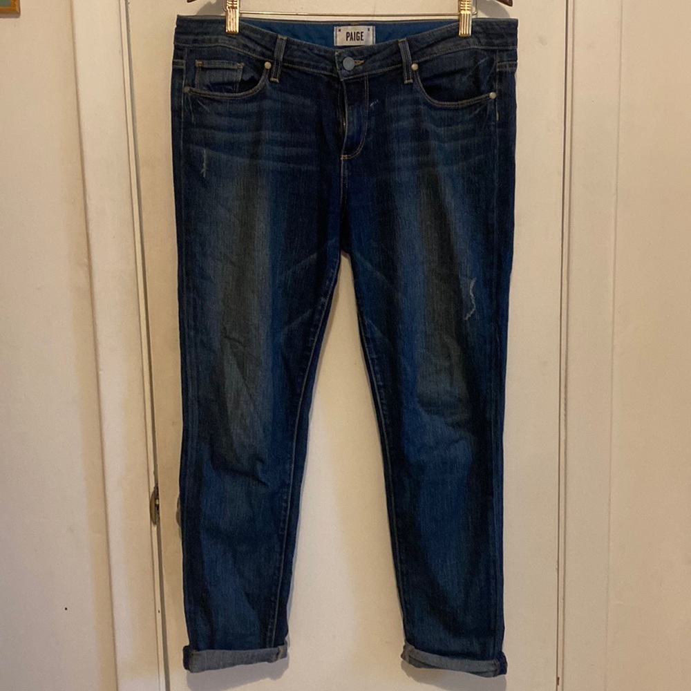 Paige denim skyline ankle peg size 32